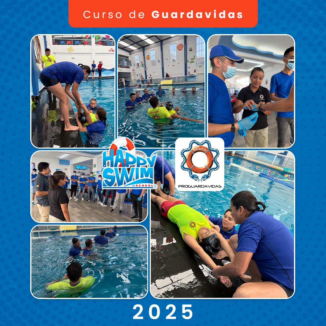 Nuestros Profesores se Certifican como Guardavidas: Compromiso con la Seguridad en Happy Swim 🛟