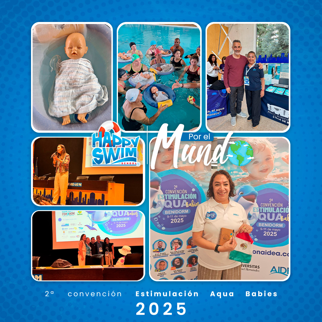 Happy Swim School en la IIª Convención de Estimulación Aquababies 2025 desde España